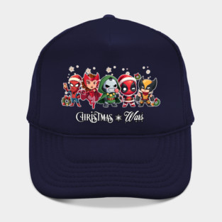 Christmas Wars Marvel Characters Design Hat