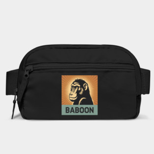 Baboon Illustration, Perfect for Animal Lovers Bag