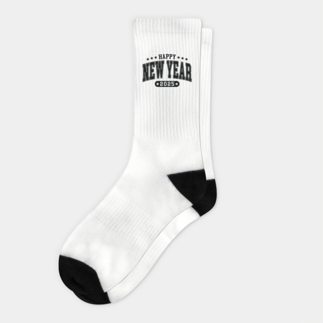 2025 Happy New Year Socks by UrbanLifeApparel