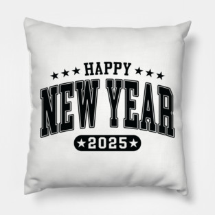 2025 Happy New Year Pillow