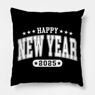 New Year 2025 Pillow
