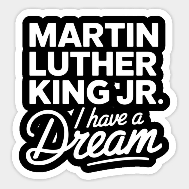 Martin Luther King Jr. I Have A Dream Magnet by UrbanLifeApparel