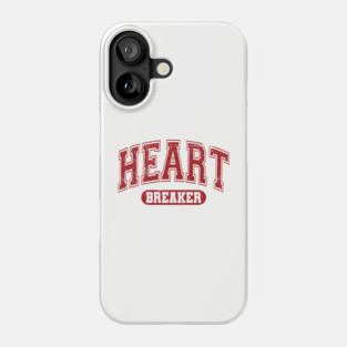 Heartbreaker Valentine's Day Varsity Phone Case