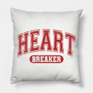 Heartbreaker Valentine's Day Varsity Pillow