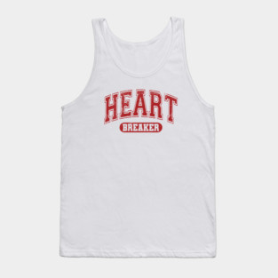 Heartbreaker Valentine's Day Varsity Tank Top
