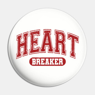 Heartbreaker Valentine's Day Varsity Pin