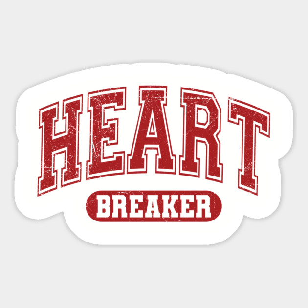 Heartbreaker Valentine's Day Varsity Magnet by UrbanLifeApparel
