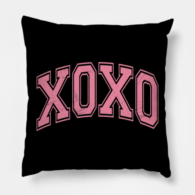 XOXO Valentine's Day Pillow by UrbanLifeApparel