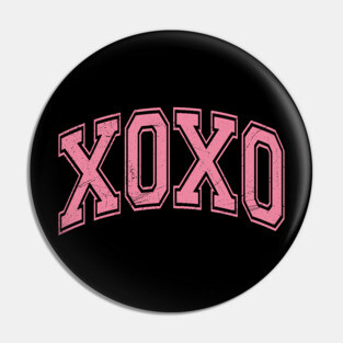 XOXO Valentine's Day Pin