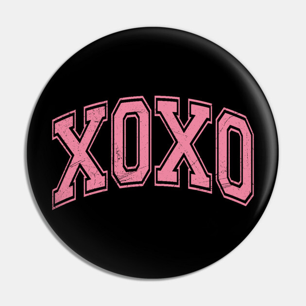 XOXO Valentine's Day Pin by UrbanLifeApparel