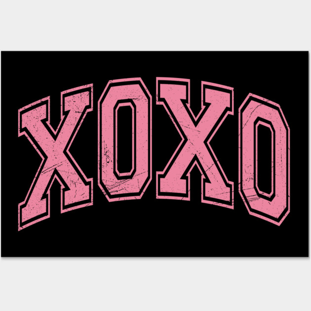 XOXO Valentine's Day Wall Art by UrbanLifeApparel