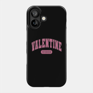 Valentine Vibes Varsity Phone Case