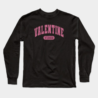 Valentine Vibes Varsity Long Sleeve T-Shirt