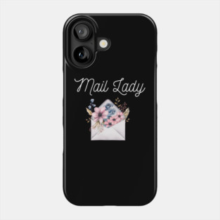 Mail Lady Postal Carrier Worker Gift | Post Office |  USPS Cute Postal Worker | Postal Life USPS Mail Woman Phone Case