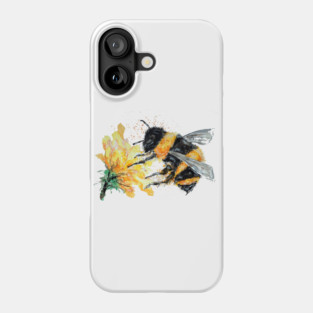 Bumble Bee collecting Pollen Phone Case
