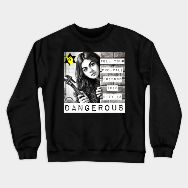 Dangerous City Crewneck Sweatshirt by JDL USA