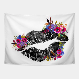 Lips Tapestry