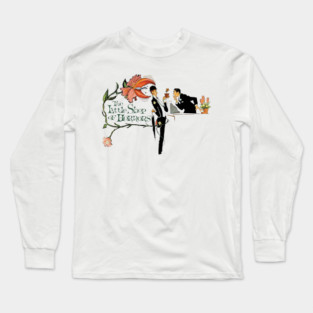 Little Shop Of Horrors, From A Vintage 1960 Movie Poster Long Sleeve T-Shirt