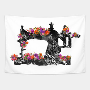 Sewing Machine Tapestry