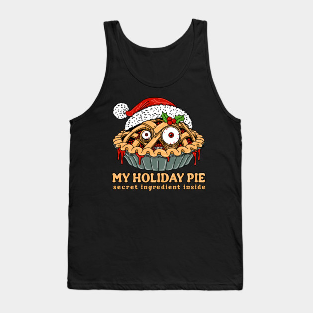 Monster Holiday Pie Tank Top by H. R. Sinclair