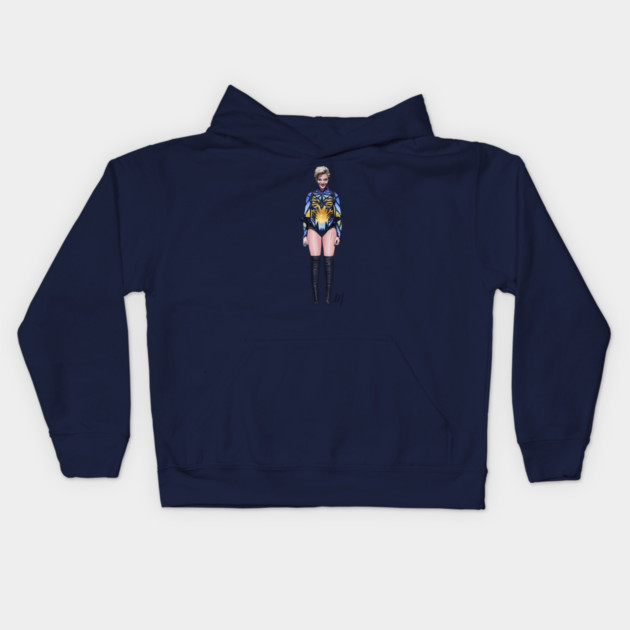 Smile 2: Skye Riley Live! Kids Hoodie by 51Deesigns