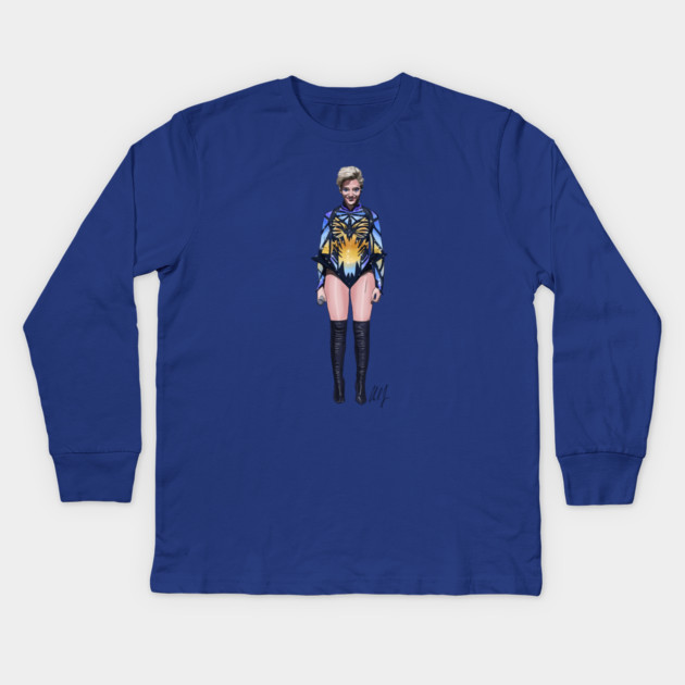 Smile 2: Skye Riley Live! Kids Long Sleeve T-Shirt by 51Deesigns