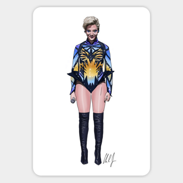 Smile 2: Skye Riley Live! Magnet by 51Deesigns