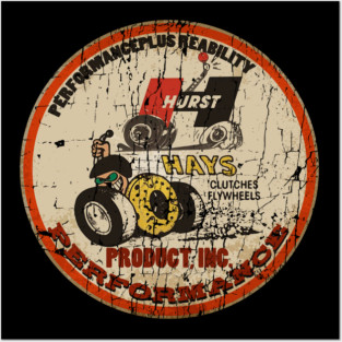 Hurst Performance 1958 - Drag Racing Posters and Art