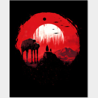 Empire Sunset Posters and Art