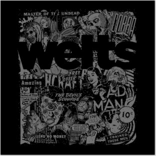 Welts Collage GREY Posters and Art