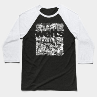 Welts Collage WHITE Baseball T-Shirt