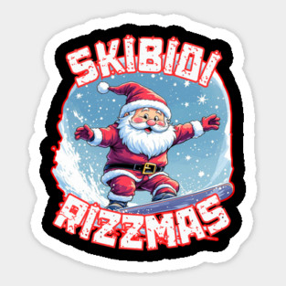 Skibidi Rizzmas Sticker