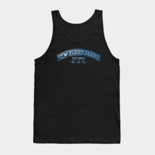 New York City FC Chrome Effect Tank Top