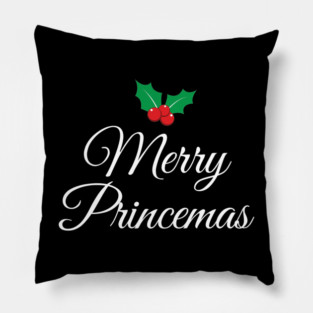 Merry Princemas + Holly Pillow