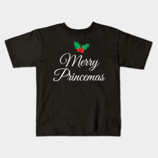 Merry Princemas + Holly Kids T-Shirt