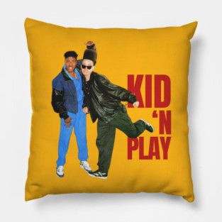 Kid 'N Play 90s Aesthetic Design Pillow