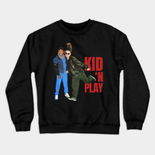 Kid 'N Play 90s Aesthetic Design Crewneck Sweatshirt