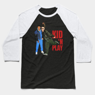 Kid 'N Play 90s Aesthetic Design Baseball T-Shirt