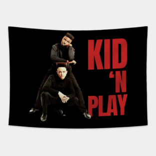 Kid 'N Play 90s Aesthetic Design Tapestry
