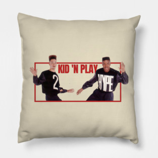 Kid 'N Play 90s Aesthetic Design Pillow