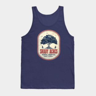 Shady Acres Mental Hospital, Ace Ventura Tank Top