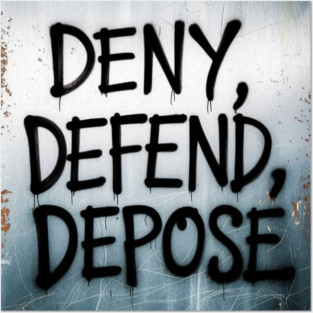 deny-defend-depose Posters and Art