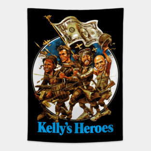 Kelly's Heroes, Clint Eastwood, Cult Classic Tapestry