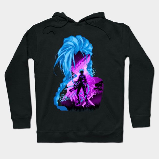 Jinx Silhouette Hoodie by HyperTwenty
