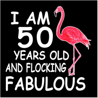 50th Birthday Posters and Art