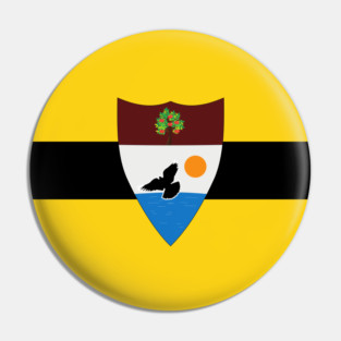 Liberland Flag Pin