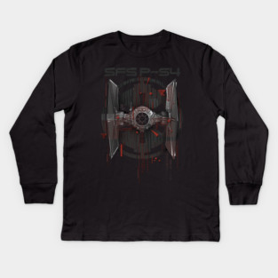IMPERIAL FIGHTER Kids Long Sleeve T-Shirt