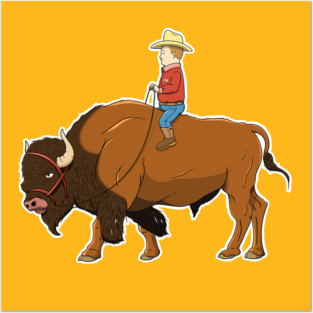 Buffalo Bobby Hill Posters and Art