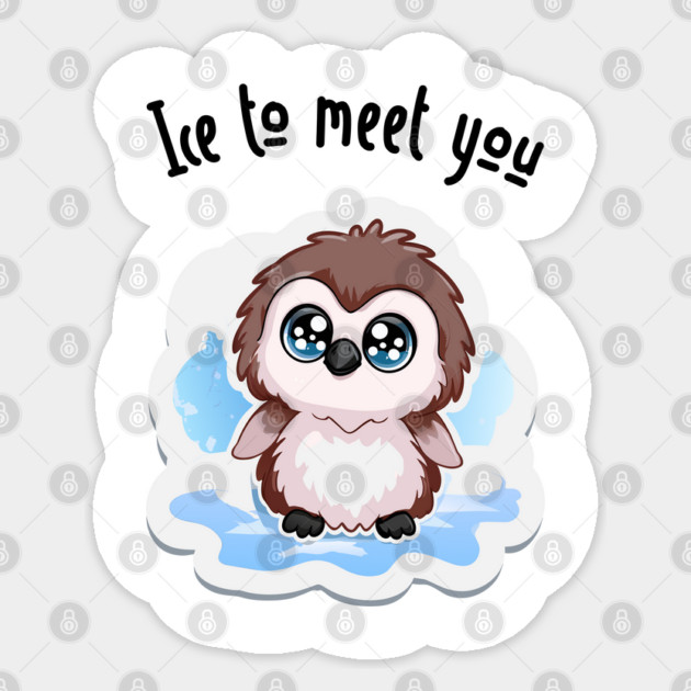 Ice to Meet You! Sticker by TurnEffect