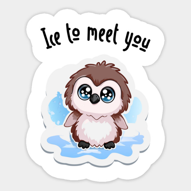 Ice to Meet You! Magnet by TurnEffect